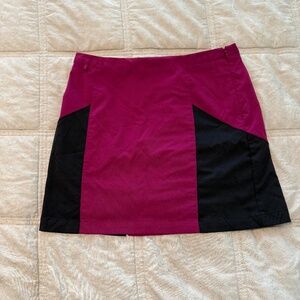 Adidas ClimaCool Golf Skort Magenta & Black Size 2
